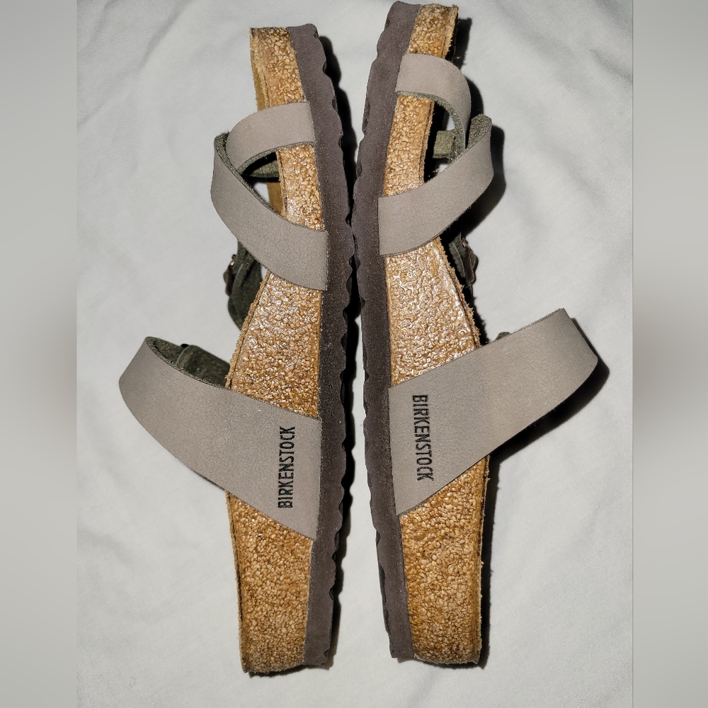 Birkenstock Mayari stone, sz 37 - Picture 5 of 7